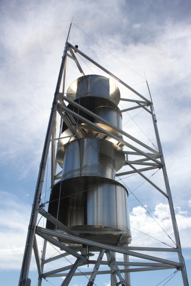 Windrad - Savonius-Rotor